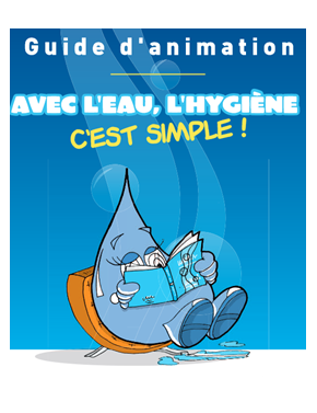 Avec l'eau, l'hygiène c'est...